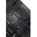 Men's Washed Pattern Patchwork Buttons Distressed Jeans