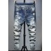 Men's Faded Ripped Skinny Jeans