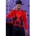 Men's Halloween Miko Print Long Sleeve Knit T-shirt