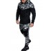 Men's Camo Patchwork Tracksuit