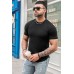 Black WILD CHILD Graphic Print Slim-fit Men's T-shirt