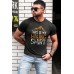 Gray This Is My Hiking Shirt Graphic Print Short Sleeve Men's T Shirt